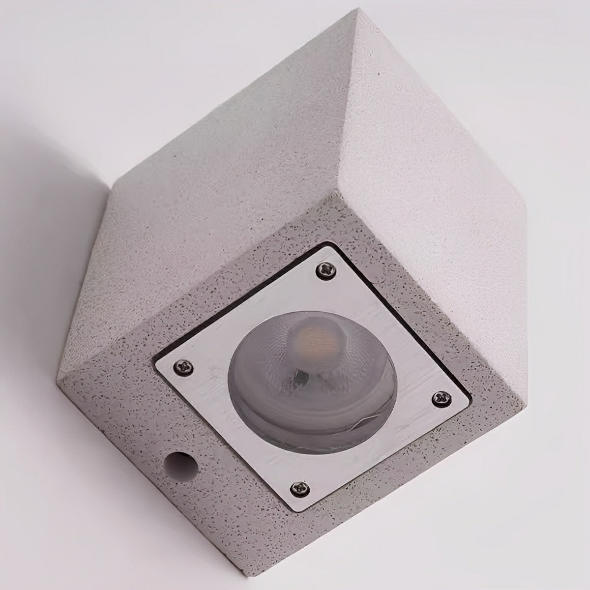 Modern Waterproof Cylinder Concrete LED Outdoor Wall Lights