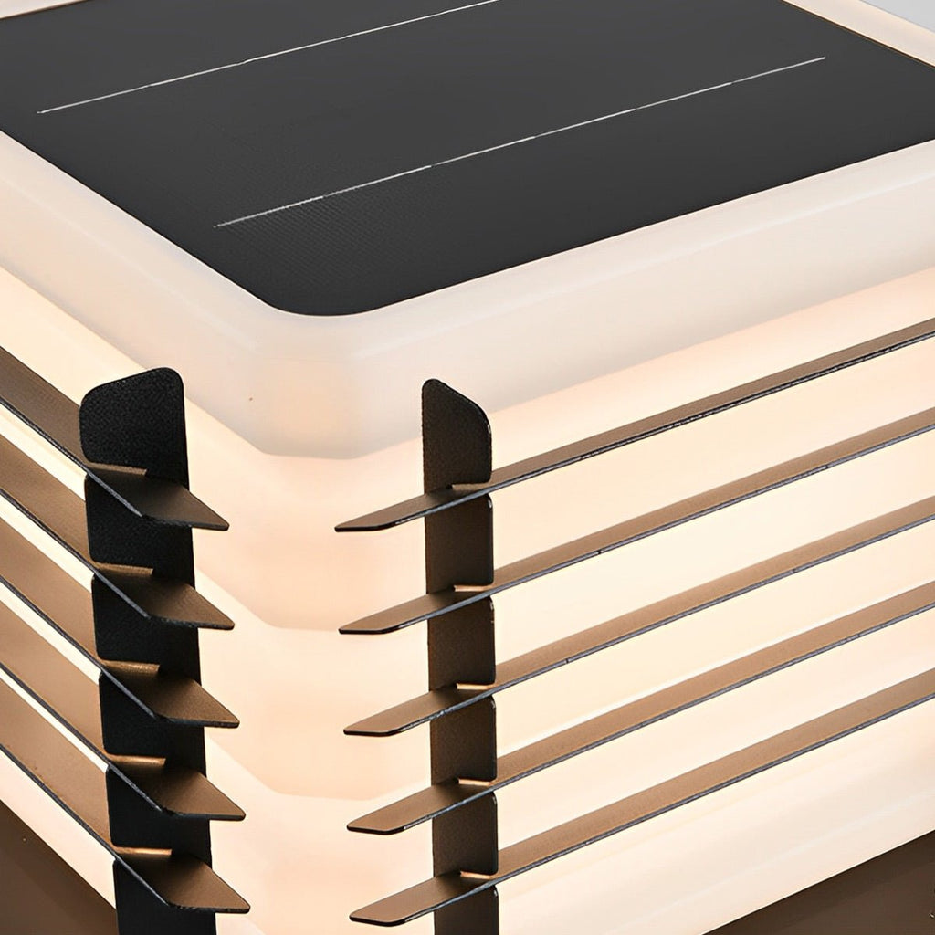 Modern Waterproof Square Fence LED Outdoor Post Lights