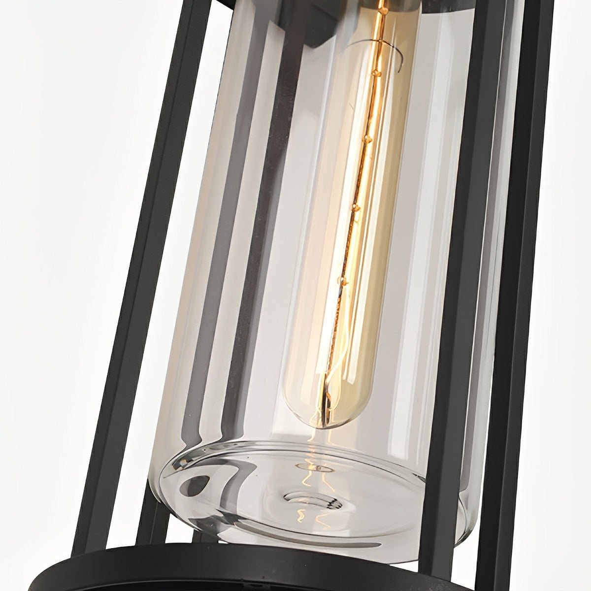 Rustic Modern Cylinder Waterproof Outdoor LED Porch Wall Lights