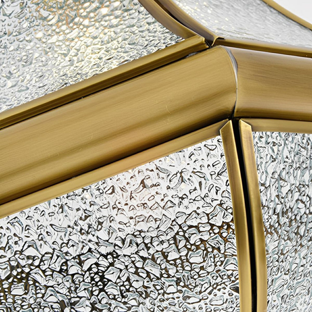 Waterproof Copper Luxury Diamond LED Outdoor Ceiling Lights