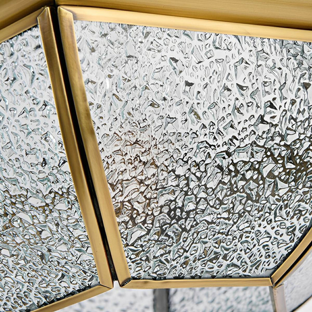 Waterproof Copper Luxury Diamond LED Outdoor Ceiling Lights