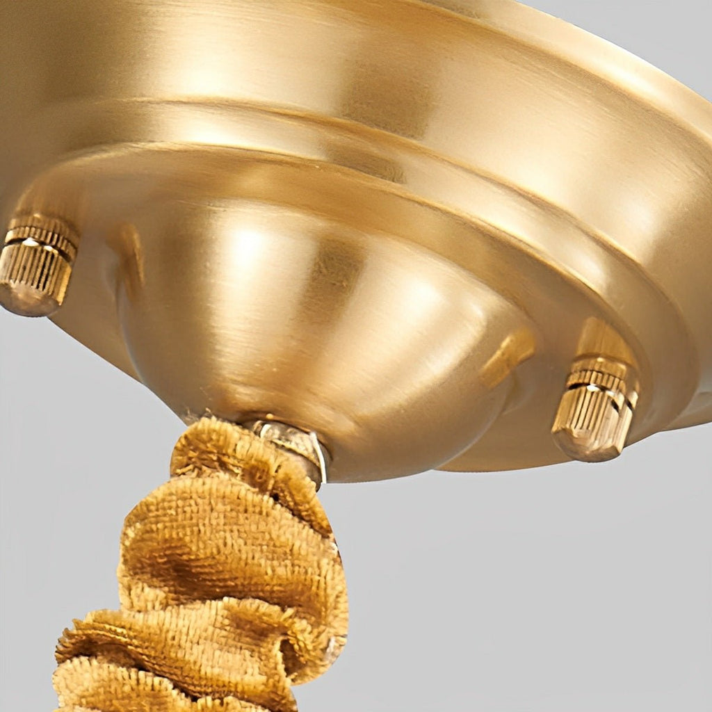 Waterproof Copper Luxury Diamond LED Outdoor Pandent Lights