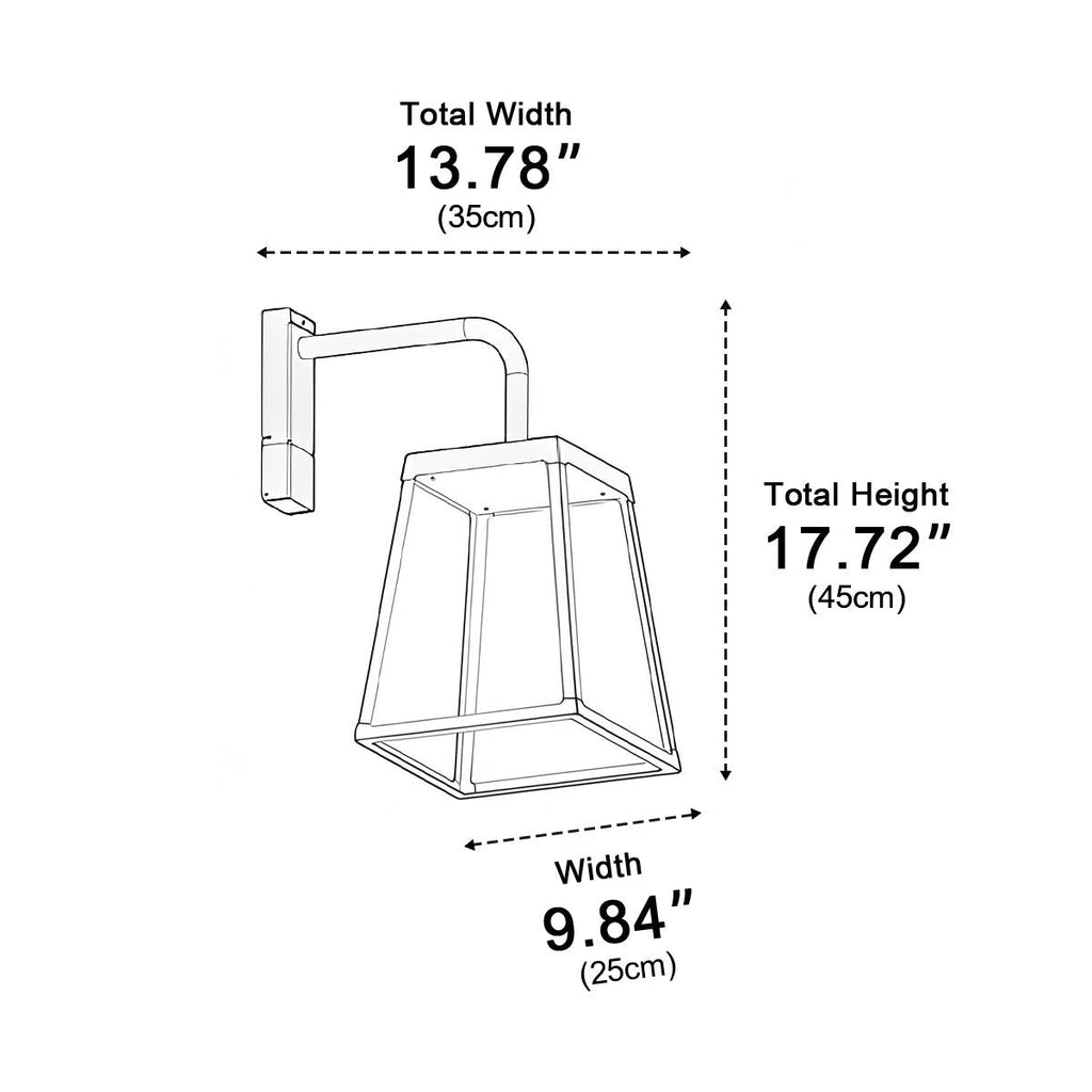 Waterproof Modern Farmhouse Outdoor Porch LED Wall Lights