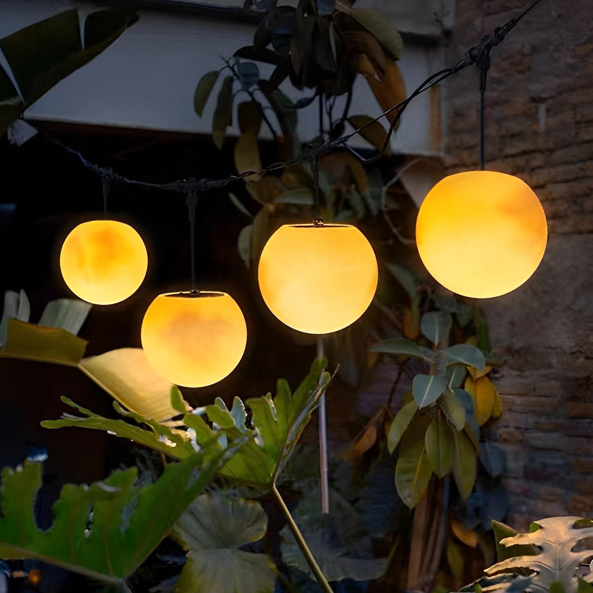 Waterproof Moon Garden Landscape Outdoor String Lights