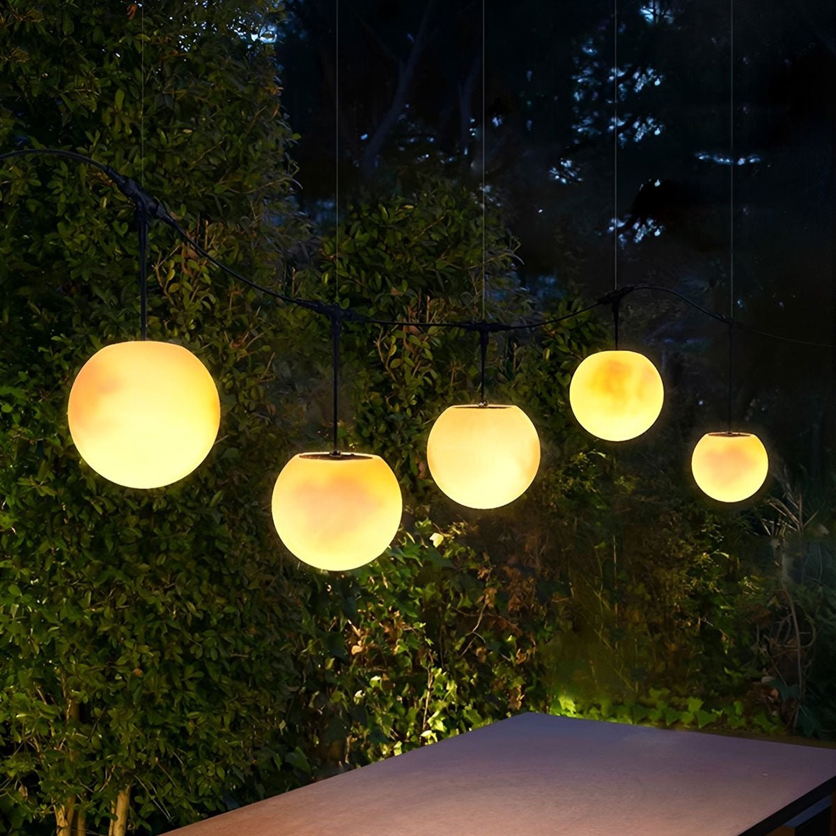 Waterproof Moon Garden Landscape Outdoor String Lights