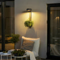 Waterproof Outdoor LED Porch Wall Lights Plant Pot